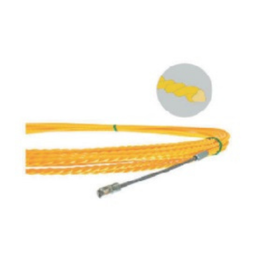 [E18610] ฟิชเทป TAKAMURA NO.S5230 PET Single -Twisted 5.2 mm. x 30 m. (YELLOW)