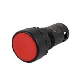 [E18170] สวิตซ์กดหัวเรียบสีแดง TEND No.TS2BFR 1A1B Push botton Switch Red