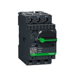 [E16332] มอเตอร์เบรคเกอร์ SCHNEIDER No.GV2-P20 Motor circuit breaker, TeSys Deca, 3P, 13 to 18A, thermal magnetic, screw clamp terminals, rotary handle 7.5kw