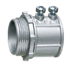 [E02637] คอนเน็คเตอร์ E.M.T. Flex connector ขนาด 1/4&quot;