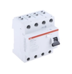 [E11318] เบรคเกอร์กันดูด ABB NO.RCDs FH204 ขนาด 25A 4P