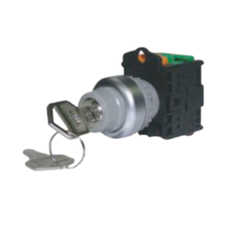 [E13098] สวิตซ์กุญแจ TEND NO.TN2KS-1C Key switch , 22/25 mm.